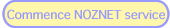 Commence NOZNET service